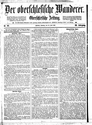 Der Oberschlesische Wanderer vom 12.07.1896