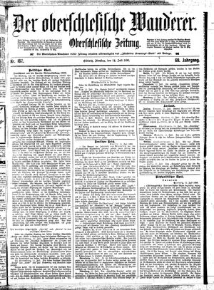 Der Oberschlesische Wanderer vom 14.07.1896