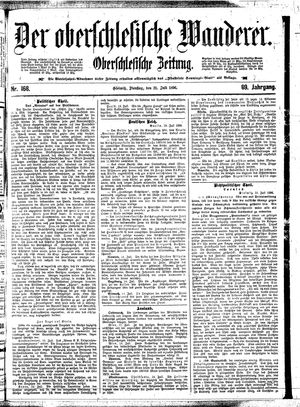 Der Oberschlesische Wanderer vom 21.07.1896