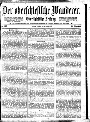 Der Oberschlesische Wanderer vom 04.08.1896