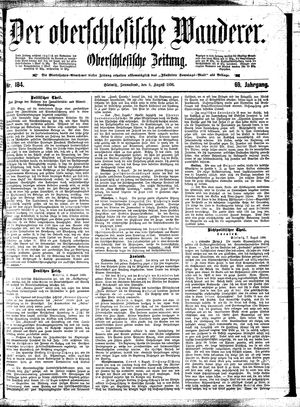 Der Oberschlesische Wanderer vom 08.08.1896