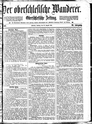 Der Oberschlesische Wanderer vom 21.08.1896