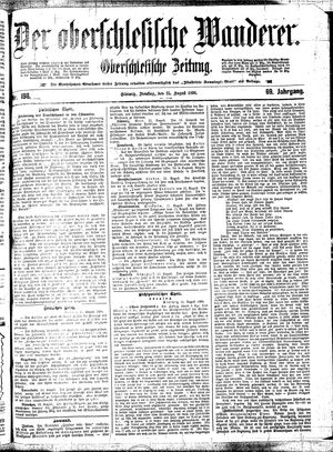 Der Oberschlesische Wanderer vom 25.08.1896