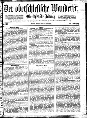 Der Oberschlesische Wanderer vom 26.08.1896