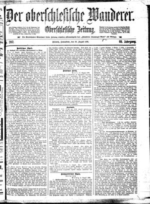 Der Oberschlesische Wanderer vom 29.08.1896