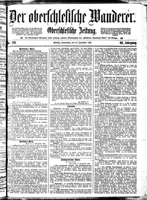 Der Oberschlesische Wanderer vom 17.09.1896