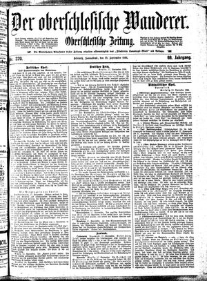 Der Oberschlesische Wanderer vom 19.09.1896