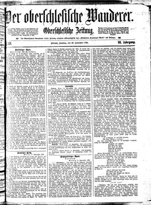 Der Oberschlesische Wanderer vom 20.09.1896
