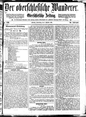 Der Oberschlesische Wanderer vom 01.10.1896