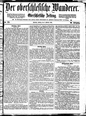 Der Oberschlesische Wanderer on Oct 2, 1896
