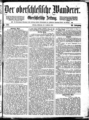 Der Oberschlesische Wanderer vom 07.10.1896