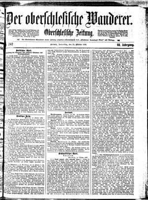 Der Oberschlesische Wanderer vom 15.10.1896