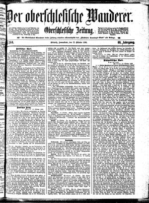 Der Oberschlesische Wanderer vom 17.10.1896