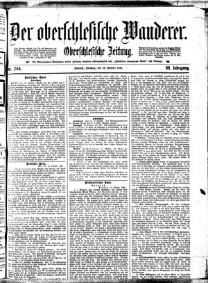 Der Oberschlesische Wanderer vom 20.10.1896