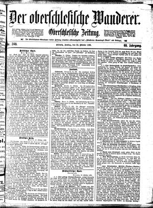 Der Oberschlesische Wanderer vom 23.10.1896