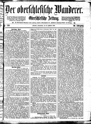 Der Oberschlesische Wanderer vom 24.10.1896