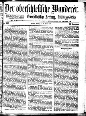 Der Oberschlesische Wanderer on Oct 27, 1896