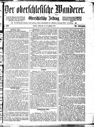 Der Oberschlesische Wanderer vom 28.10.1896