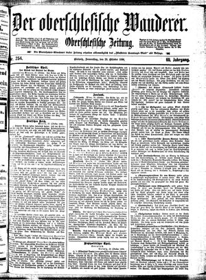 Der Oberschlesische Wanderer vom 29.10.1896