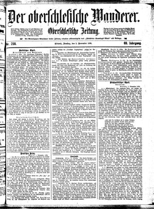 Der Oberschlesische Wanderer vom 03.11.1896