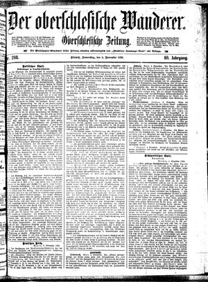 Der Oberschlesische Wanderer vom 05.11.1896