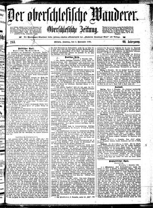 Der Oberschlesische Wanderer vom 08.11.1896