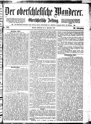 Der Oberschlesische Wanderer vom 11.11.1896