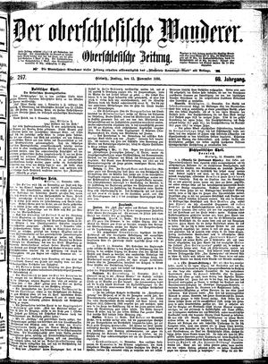 Der Oberschlesische Wanderer vom 13.11.1896