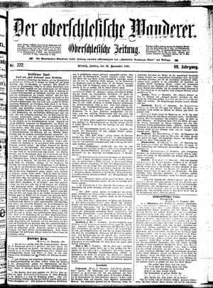 Der Oberschlesische Wanderer vom 20.11.1896