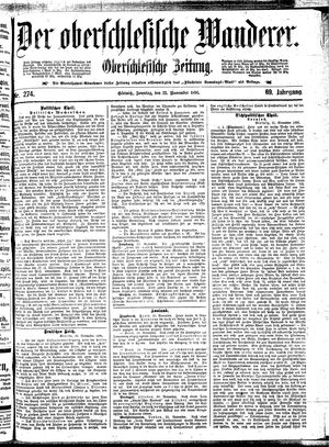 Der Oberschlesische Wanderer vom 22.11.1896