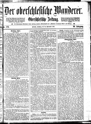 Der Oberschlesische Wanderer vom 24.11.1896