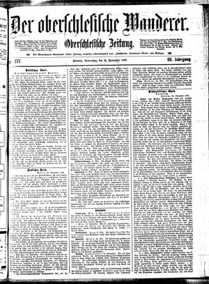 Der Oberschlesische Wanderer on Nov 26, 1896