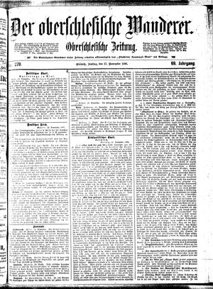 Der Oberschlesische Wanderer vom 27.11.1896
