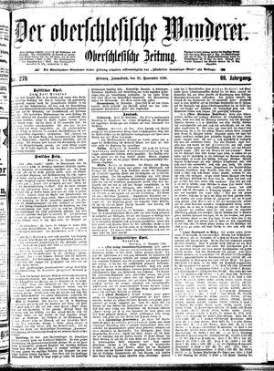 Der Oberschlesische Wanderer vom 28.11.1896