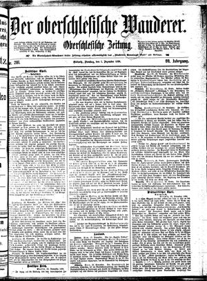 Der Oberschlesische Wanderer vom 01.12.1896