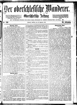 Der Oberschlesische Wanderer vom 20.12.1896