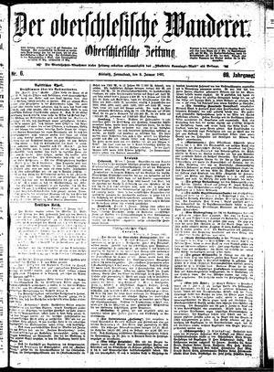 Der Oberschlesische Wanderer vom 09.01.1897