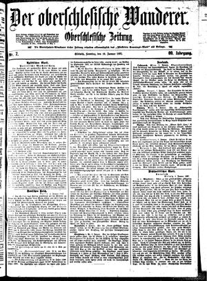 Der Oberschlesische Wanderer vom 10.01.1897