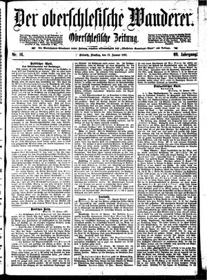 Der Oberschlesische Wanderer vom 19.01.1897