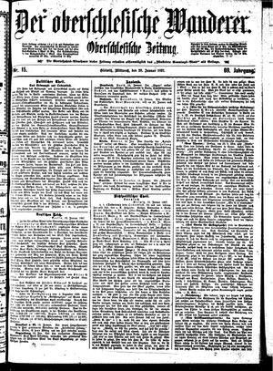 Der Oberschlesische Wanderer vom 20.01.1897