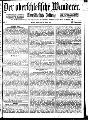 Der Oberschlesische Wanderer vom 22.01.1897