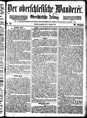 Der Oberschlesische Wanderer vom 13.02.1897