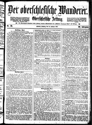 Der Oberschlesische Wanderer vom 16.02.1897