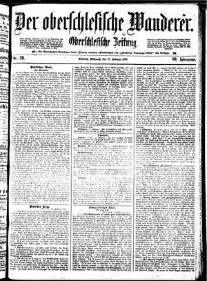 Der Oberschlesische Wanderer vom 17.02.1897