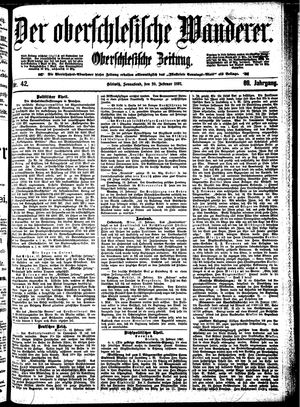 Der Oberschlesische Wanderer vom 20.02.1897