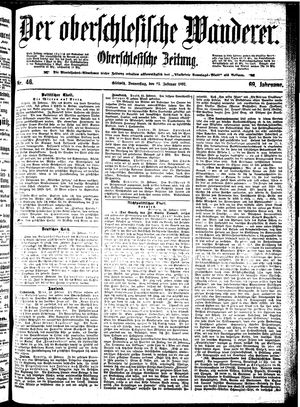Der Oberschlesische Wanderer vom 25.02.1897