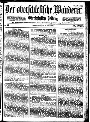 Der Oberschlesische Wanderer vom 28.02.1897