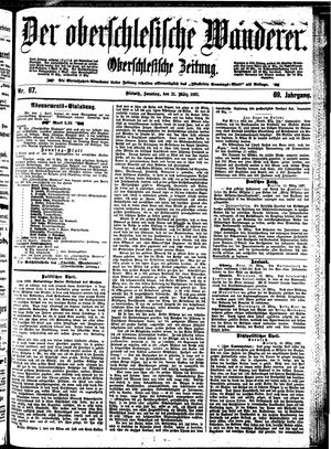Der Oberschlesische Wanderer on Mar 21, 1897