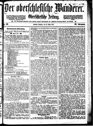 Der Oberschlesische Wanderer vom 23.03.1897