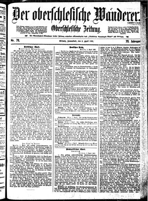 Der Oberschlesische Wanderer vom 03.04.1897
